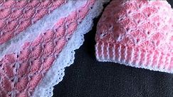 Easy crochet baby poncho/ Craft & Crochet poncho 4324/Crochet poncho