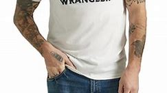 Wrangler® Men's Graphic Logo Tee with Short Sleeves, Sizes S-3XL