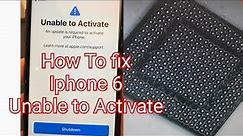 how to fix iphone 6g Unable to activate/Baseband repair/no service searching