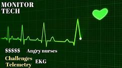 My Day as a Monitor Tech||EKG Analysis|Telemetry