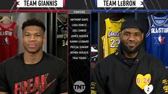 LeBron, Giannis select All-Star starters