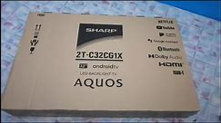 New Sharp TV AQUOS #sharptv #sharpaquos #sharp32inches #sharpandroidtv