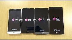LG G4 VS LG G3 VS LG G2 VS LG G3S Beat Lollipop - Speed Test!