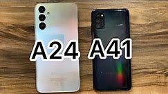 Samsung Galaxy A24 vs Samsung Galaxy A41