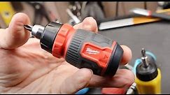 Milwaukee Stubby Ratcheting Screwdriver: A solid and worthwhile upgrade to previous models!