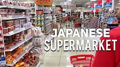 Japanese Supermarket Tour | Tokyo Japan