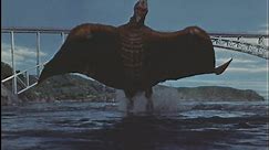 Rodan ('58): Aerial Assault clip - Godzilla movie monsters vs. fighter jets