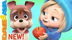 Five Apples in the Apple Tree | Nursery Rhymes and Kids Songs by Dave and Ava