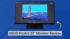 ASUS ProArt 32” 4K UHD (PA329CV) Monitor Review