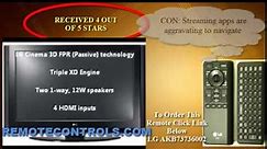 Review LG Cinema 3D LED HDTV - 60GA6400, 55GA6400, 50GA6400, 47GA6400, 42GA6400