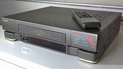 1993 Sharp VC-A34X VCR VHS Tape Rewind