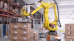 Premier Tech Automated Palletizing with FANUC M-410iC Robot