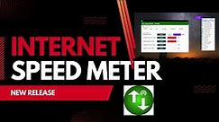 Net Speed Meter | Net Monitor | Internet Speed Meter | Net Speed Meter for Windows | Free Download