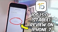 iOS 15 on iPhone 7 | iOS 15 New Features & Updates!