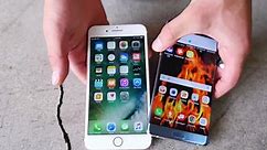 iPhone 7 Plus vs Samsung Galaxy Note 7 DROP Test!-2__UjoI84-I