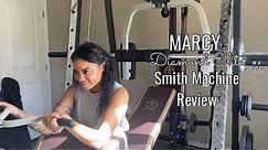 MARCY DIAMOND ELITE 9010 SMITH MACHINE REVIEW | At HOME Gym Cage Workout Machine