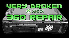 Xbox 360 restoration - HDMI port replacement, disc drive repair and more