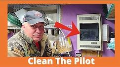 Cleaning A Vent Free Gas Heater Pilot Light