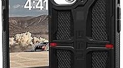 URBAN ARMOR GEAR UAG Case Compatible with iPhone 15 Plus Case 6.7" Monarch Kevlar Black Rugged Heavy Duty Military Grade Drop Tested Protective Cover