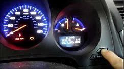 How to reset the service past due 2006 Acura TL