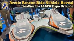SeaWorld San Diego Arctic Rescue Coaster Ride Vehicle and Stats Revealed
