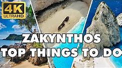 ✅ TOP 20 Things to Do in Zakynthos island, Greece 4K ► Best Beaches to Visit ►