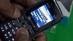Samsung Guru FM Plus SM-B110E/D Mobile Unboxing Video