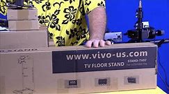 Unboxing and Setup Vivo TV Floor Stand VESA Mount