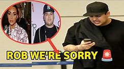 FORGIVE🚨Rob Kardashian where are you familiar members crying for his help and outsiders begging too