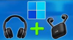 How to Connect 2 Bluetooth Earbuds to 1 Windows PC