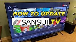 Sansui TV: How to Update