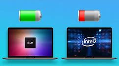 MacBook Pro 13" M1 vs Intel: Battery Test