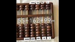 Chinese Abacus: Counting