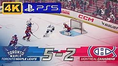 NHL 23 PS5 Gameplay 4K