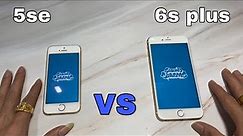 iPhone 5se vs iPhone 6s plus. Speed test ( Chip A9/2021 )