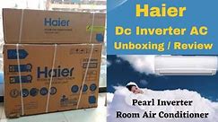 Haier Inverter Air Conditioner 1.5 Ton Unboxing 2022 New Model Wifi and UPS Enabled Unboxing Review
