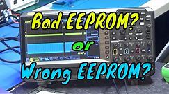 How to Troubleshoot/Check Television EEPROM Chips before replacing the entire Main Board.
