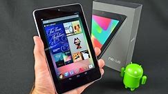 Google Nexus 7 Tablet: Unboxing & Review