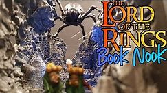 LORD OF THE RINGS Book Nook // Frodo and Sam vs Shelob // DIY SPIDER