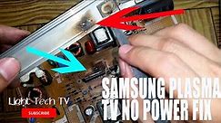 How to Fix Samsung Plasma TV wont Turn On