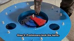 how to install Vibrator motor on rotary sieve