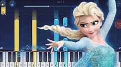 Disney's Frozen - Let It Go - Easy Piano Tutorial