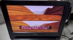 Sony LCD TV KDL-20S4000 black demo