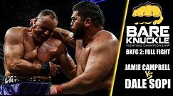 BKFC 2 Full Fight: Pro Boxer vs. Mixed Martial Artist | Campbell vs. Sopi