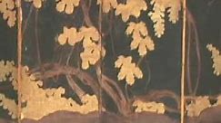 Conservation of Japanese Screen Paintings, "Hidden Grapes Part 1", Nishio Conservation Studio