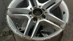 How to repair Diamond cut alloys properly.