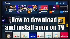 How to Download and Install Apps on Samsung TV | Add App to Smart TV