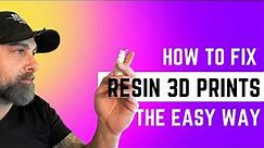 How to fix broken resin 3D Prints - What's the best and most effective way to repair 3D Prints