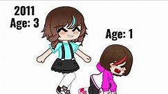 || Our age over the years ✨~ trend meme 😁💕|| Age reveal 😳- FLASH WARNING!
