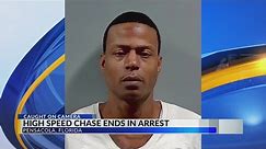 Man arrested after high-speed chase in Pensacola